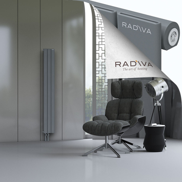 Arno Radiateur En Aluminium 1600x218 Anthracite - Thumbnail