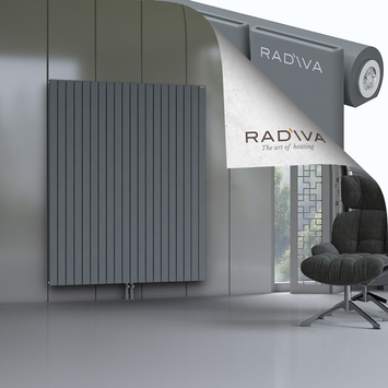 Arno Radiateur En Aluminium 1800x1476 Anthracite - Thumbnail