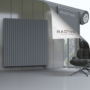 Arno Radiateur En Aluminium 1800x1772 Anthracite - Thumbnail