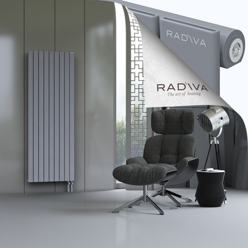 Arno Radiateur En Aluminium 1800x662 Gris - Thumbnail