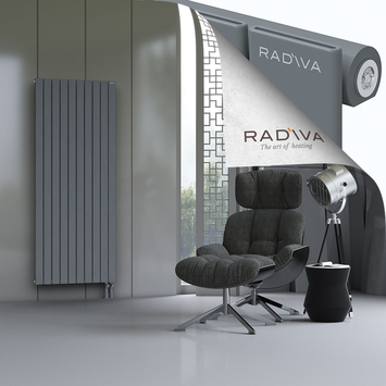 Arno Radiateur En Aluminium 1800x736 Anthracite - Thumbnail