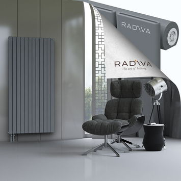 Arno Radiateur En Aluminium 1800x884 Anthracite - Thumbnail