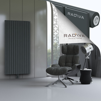 Arno Radiateur En Aluminium 1800x884 Anthracite Foncé - Thumbnail