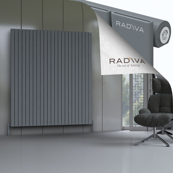 Arno Radiateur En Aluminium 1900x1698 Anthracite - Thumbnail