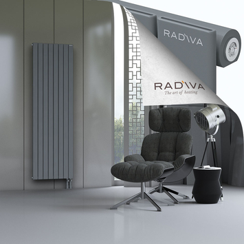 Arno Radiateur En Aluminium 1900x588 Anthracite - Thumbnail