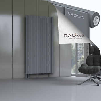 Arno Radiateur En Aluminium 2000x1032 Anthracite - Thumbnail