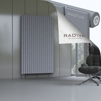 Arno Radiateur En Aluminium 2000x1180 Gris - Thumbnail