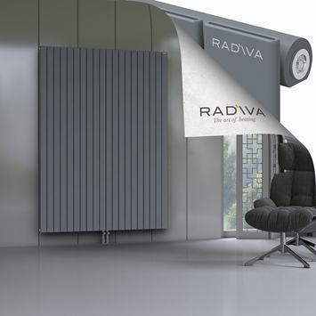 Arno Radiateur En Aluminium 2000x1476 Anthracite - Thumbnail