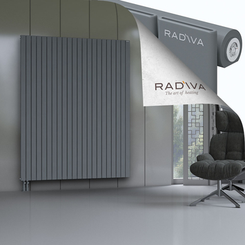 Arno Radiateur En Aluminium 2000x1624 Anthracite - Thumbnail