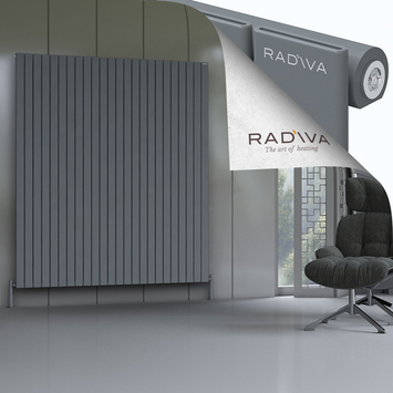 Arno Radiateur En Aluminium 2000x1772 Anthracite - Thumbnail