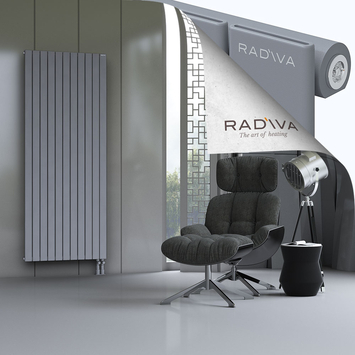 Arno Radiateur En Aluminium 2000x810 Gris - Thumbnail