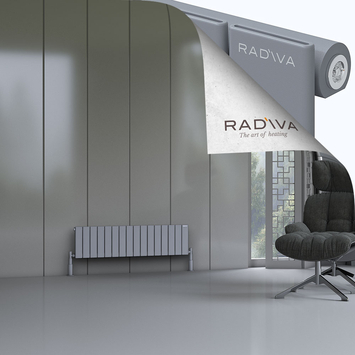 Arno Radiateur En Aluminium 300x1180 Gris - Thumbnail