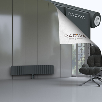 Arno Radiateur En Aluminium 300x1550 Anthracite Foncé - Thumbnail