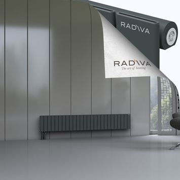 Arno Radiateur En Aluminium 300x1920 Anthracite Foncé - Thumbnail