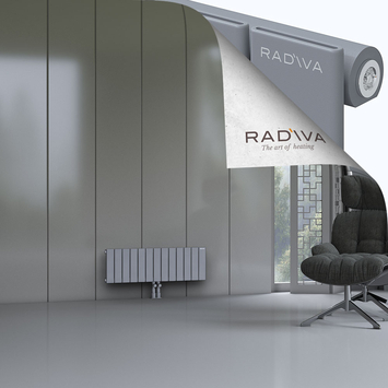 Arno Radiateur En Aluminium 300x958 Gris - Thumbnail