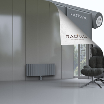 Arno Radiateur En Aluminium 400x1032 Anthracite - Thumbnail