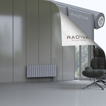 Arno Radiateur En Aluminium 400x1032 Gris - Thumbnail