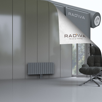 Arno Radiateur En Aluminium 400x958 Anthracite - Thumbnail