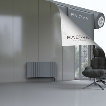 Arno Radiateur En Aluminium 500x1032 Anthracite - Thumbnail