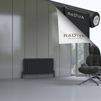 Arno Radiateur En Aluminium 500x1106 Noir - Thumbnail