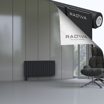 Arno Radiateur En Aluminium 500x1106 Noir - Thumbnail