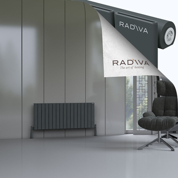 Arno Radiateur En Aluminium 500x1254 Anthracite Foncé - Thumbnail