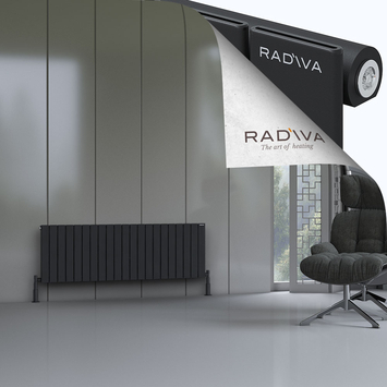 Arno Radiateur En Aluminium 500x1550 Noir - Thumbnail