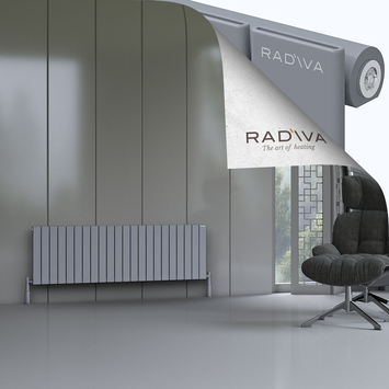 Arno Radiateur En Aluminium 500x1624 Gris - Thumbnail