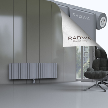 Arno Radiateur En Aluminium 500x1624 Gris - Thumbnail