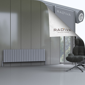 Arno Radiateur En Aluminium 500x1772 Gris - Thumbnail