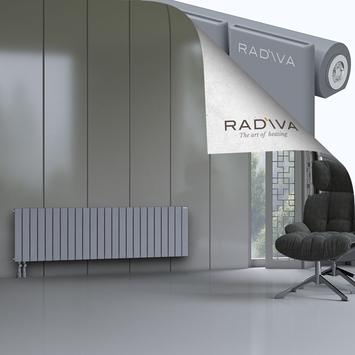 Arno Radiateur En Aluminium 500x1772 Gris - Thumbnail