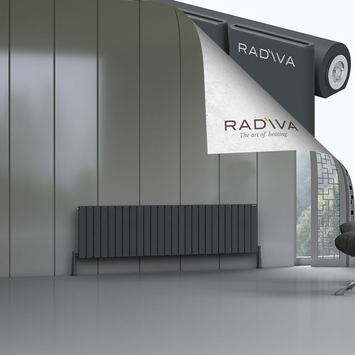 Arno Radiateur En Aluminium 500x1920 Anthracite Foncé - Thumbnail