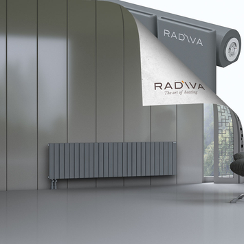 Arno Radiateur En Aluminium 500x1994 Anthracite - Thumbnail