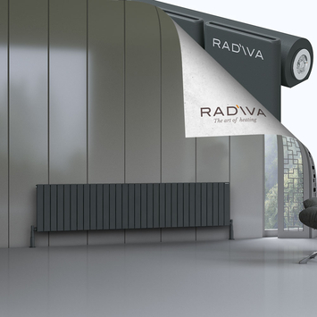 Arno Radiateur En Aluminium 500x2290 Anthracite Foncé - Thumbnail