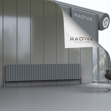 Arno Radiateur En Aluminium 500x2512 Anthracite - Thumbnail