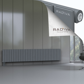 Arno Radiateur En Aluminium 500x2586 Anthracite - Thumbnail