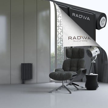 Arno Radiateur En Aluminium 500x366 Noir - Thumbnail