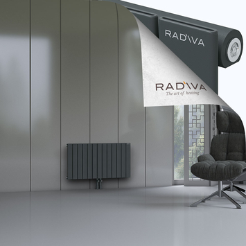 Arno Radiateur En Aluminium 500x958 Anthracite Foncé - Thumbnail