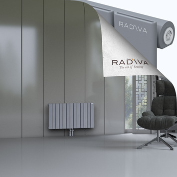 Arno Radiateur En Aluminium 500x958 Gris - Thumbnail