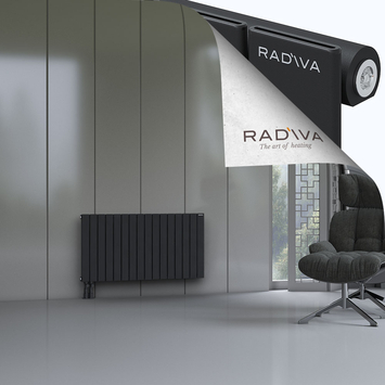 Arno Radiateur En Aluminium 600x1180 Noir - Thumbnail