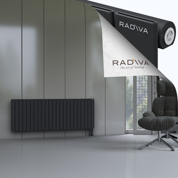 Arno Radiateur En Aluminium 600x1698 Noir - Thumbnail