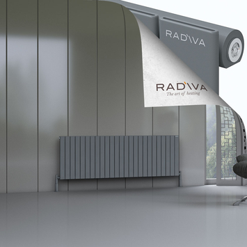 Arno Radiateur En Aluminium 600x1846 Anthracite - Thumbnail