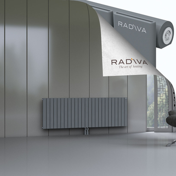 Arno Radiateur En Aluminium 600x1846 Anthracite - Thumbnail