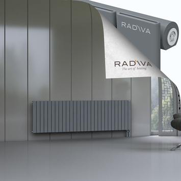 Arno Radiateur En Aluminium 600x2068 Anthracite - Thumbnail