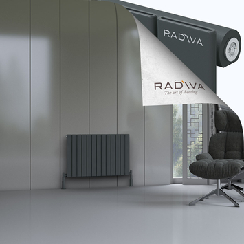 Arno Radiateur En Aluminium 600x958 Anthracite Foncé - Thumbnail