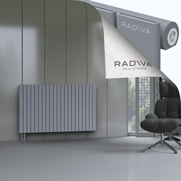 Arno Radiateur En Aluminium 900x1550 Gris - Thumbnail