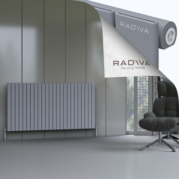 Arno Radiateur En Aluminium 900x1772 Gris - Thumbnail