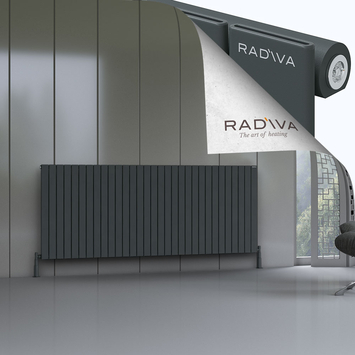 Arno Radiateur En Aluminium 900x2290 Anthracite Foncé - Thumbnail