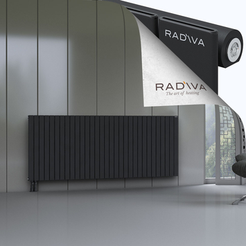 Arno Radiateur En Aluminium 900x2290 Noir - Thumbnail