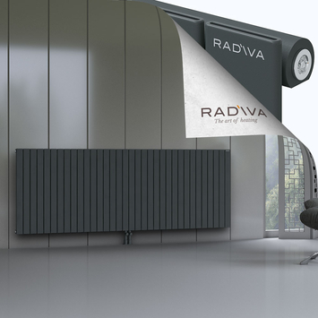 Arno Radiateur En Aluminium 900x2512 Anthracite Foncé - Thumbnail